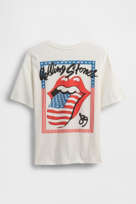 Remera Gráfico Niño New Off White Opt5