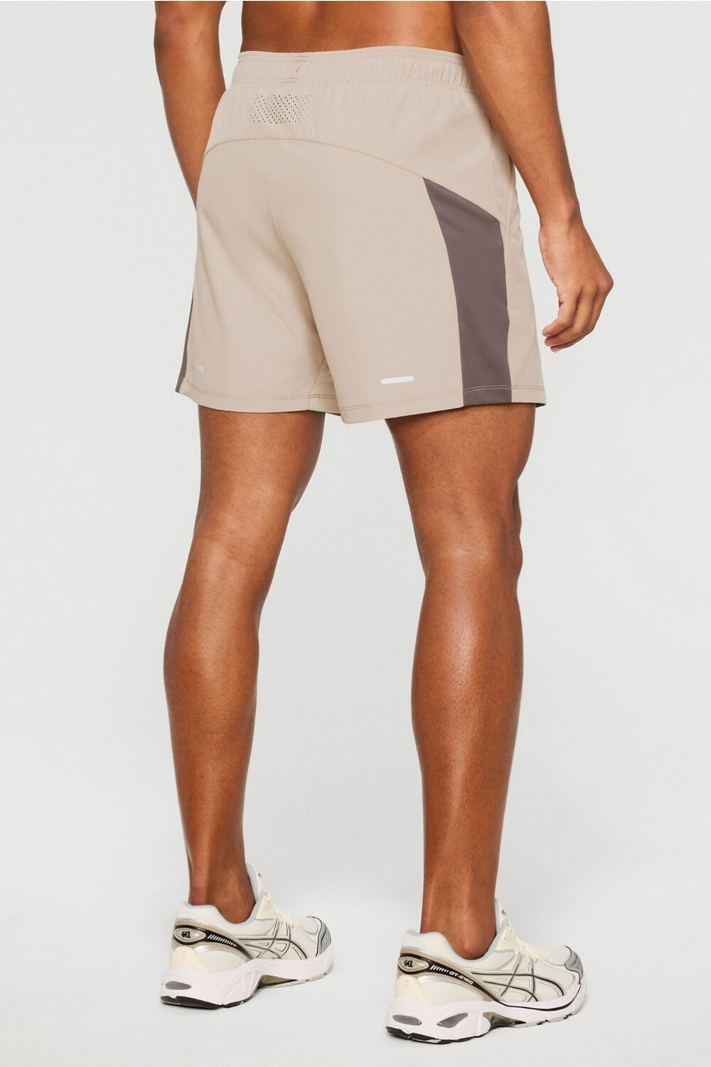Short The 5 Infinite Short (Unlined) 02 Run Short Hombre Brutalist Khaki / Taupe Slate