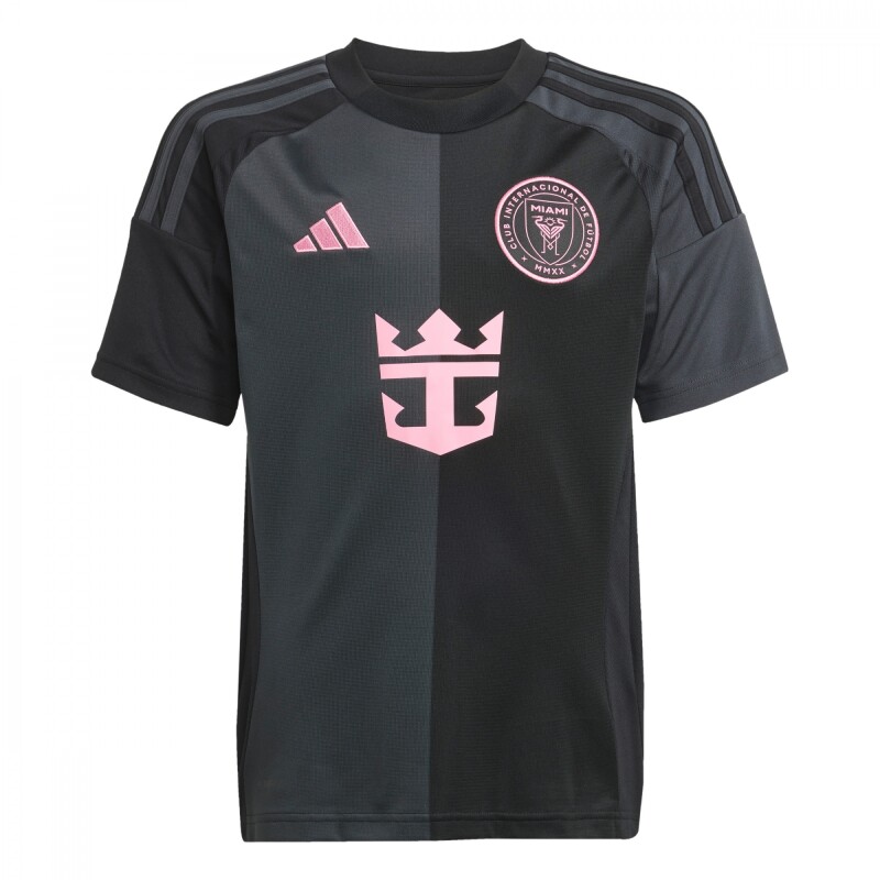 Remera Inter Miami CF 25/26 Camiseta Alternativa Camiseta de Niños Negro