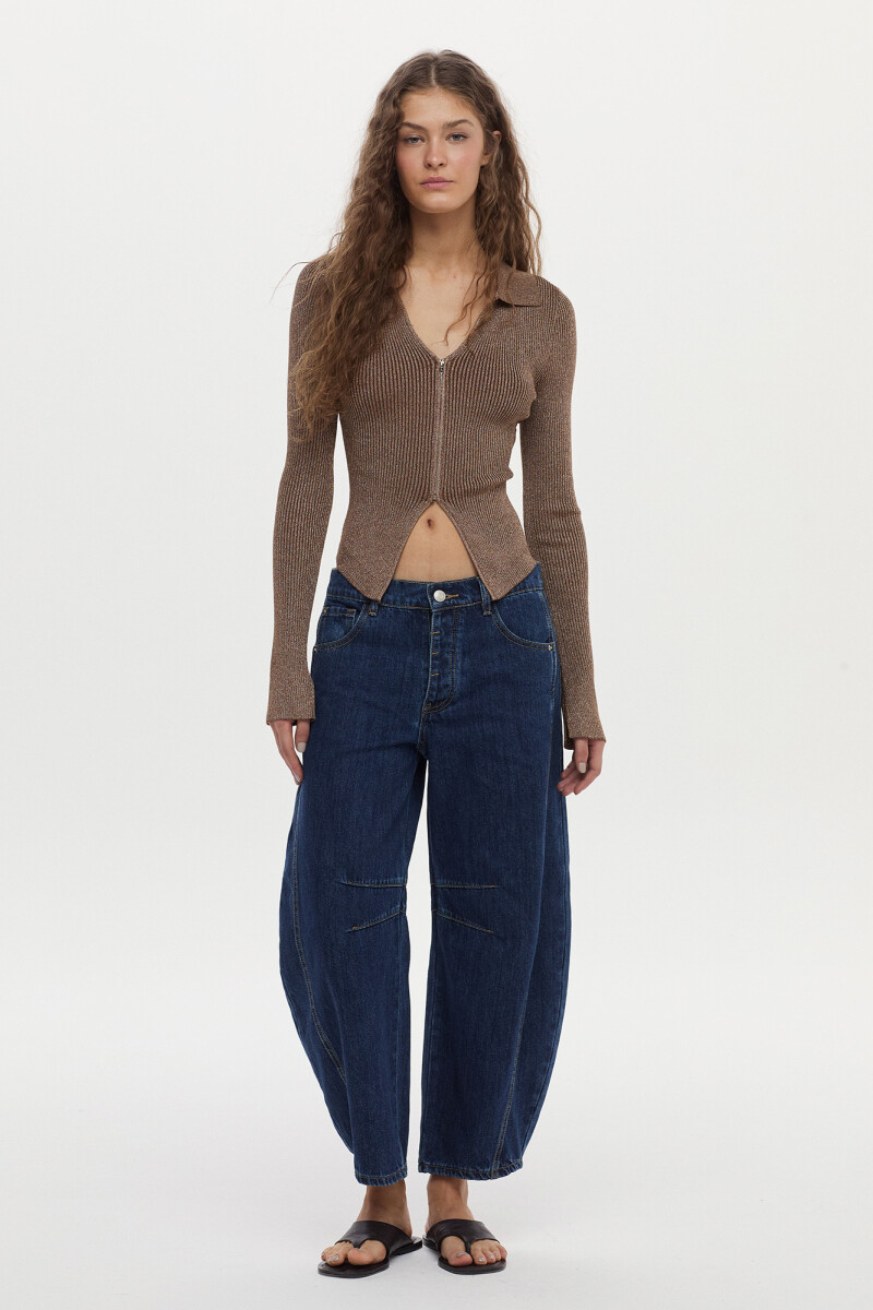Cardigan Noa Marron