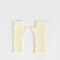 Guantes Varios Clasico Guantes Tejidos - Blanco Crudo