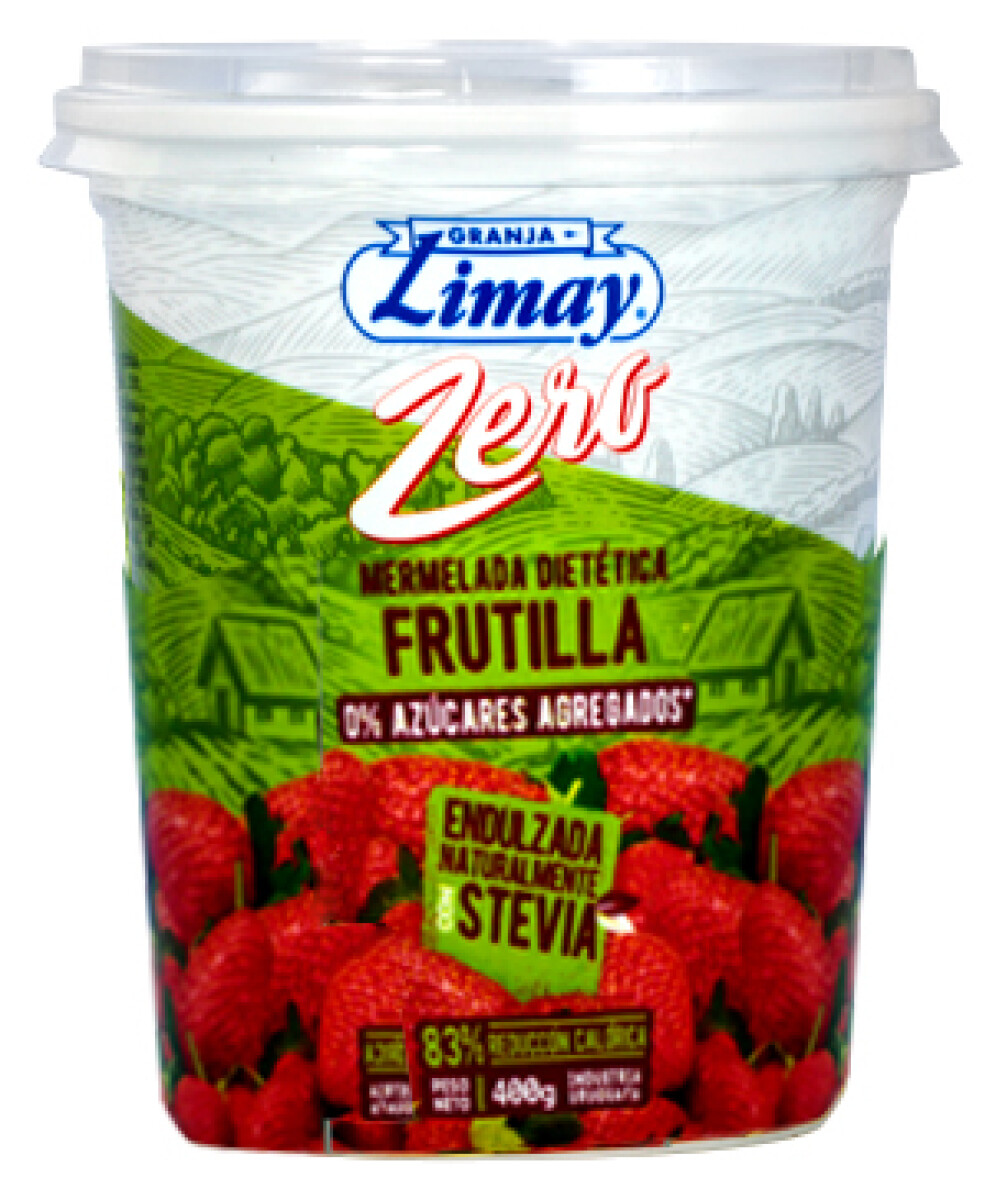 MERMELADA LIMAY ZERO POTE 400G FRUTILLA 