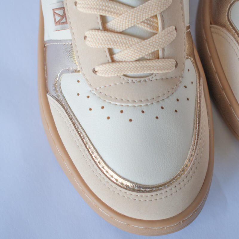 Calzado deportivo Dama Piccadilly OFF WHITE/GOLD/BROWN