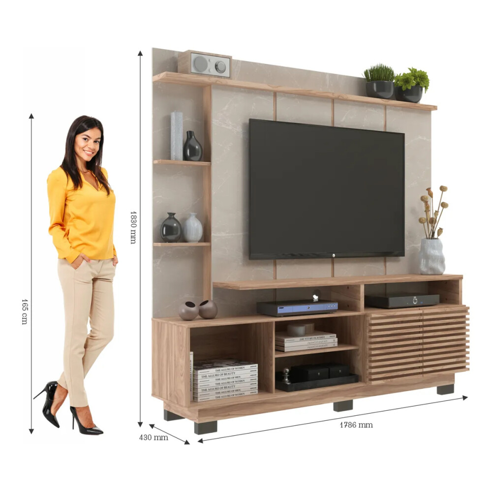 HOME THEATER - PANEL MODULAR PARA TV 65¨ HOME THEATER - PANEL MODULAR PARA TV 65¨