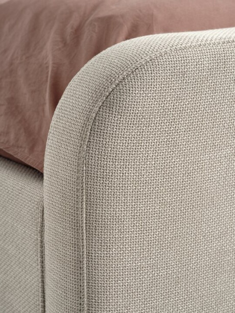 Estructura cama KONGSBERG 2 Plazas 140x190 beige Estructura cama KONGSBERG 2 Plazas 140x190 beige