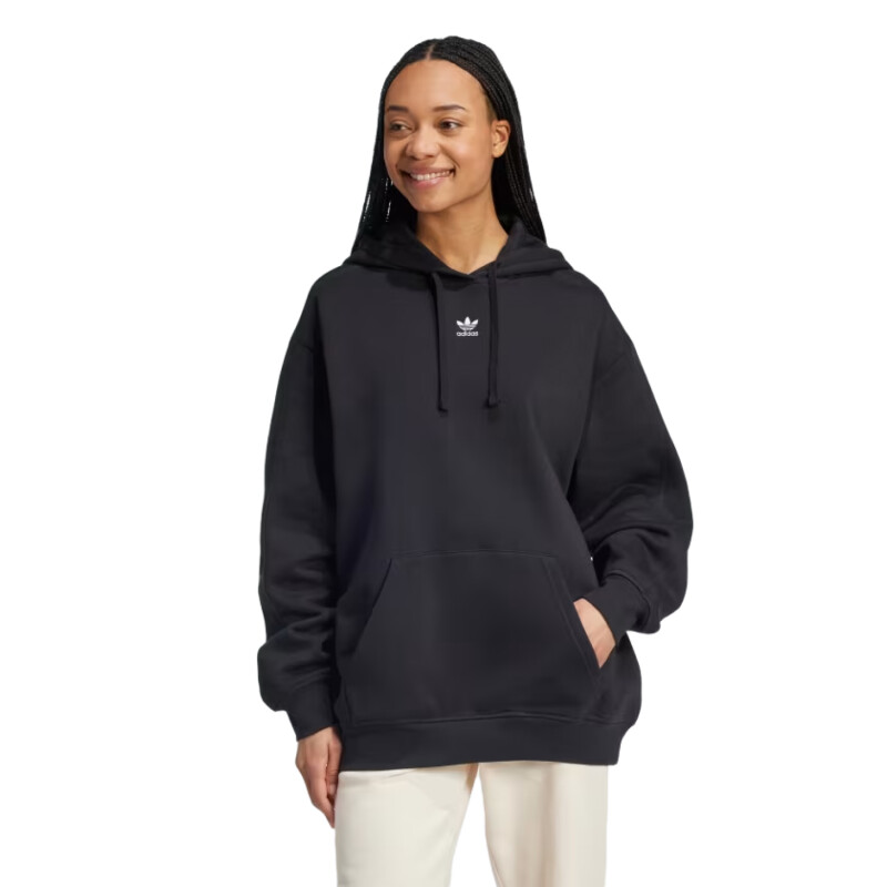 Canguro Adidas Essentials Oversized - Negro Canguro Adidas Essentials Oversized - Negro