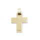 Cruz chata En Oro 18K amarillo Medidas 20X 15 mm Cruz chata En Oro 18K amarillo Medidas 20X 15 mm
