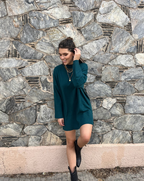 Vestido Camila verde