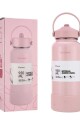 BOTELLA TÉRMICA TERRANO 950ML ROSA METALIZADO RT
