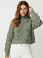 Sweater Cooma Verde Azulado