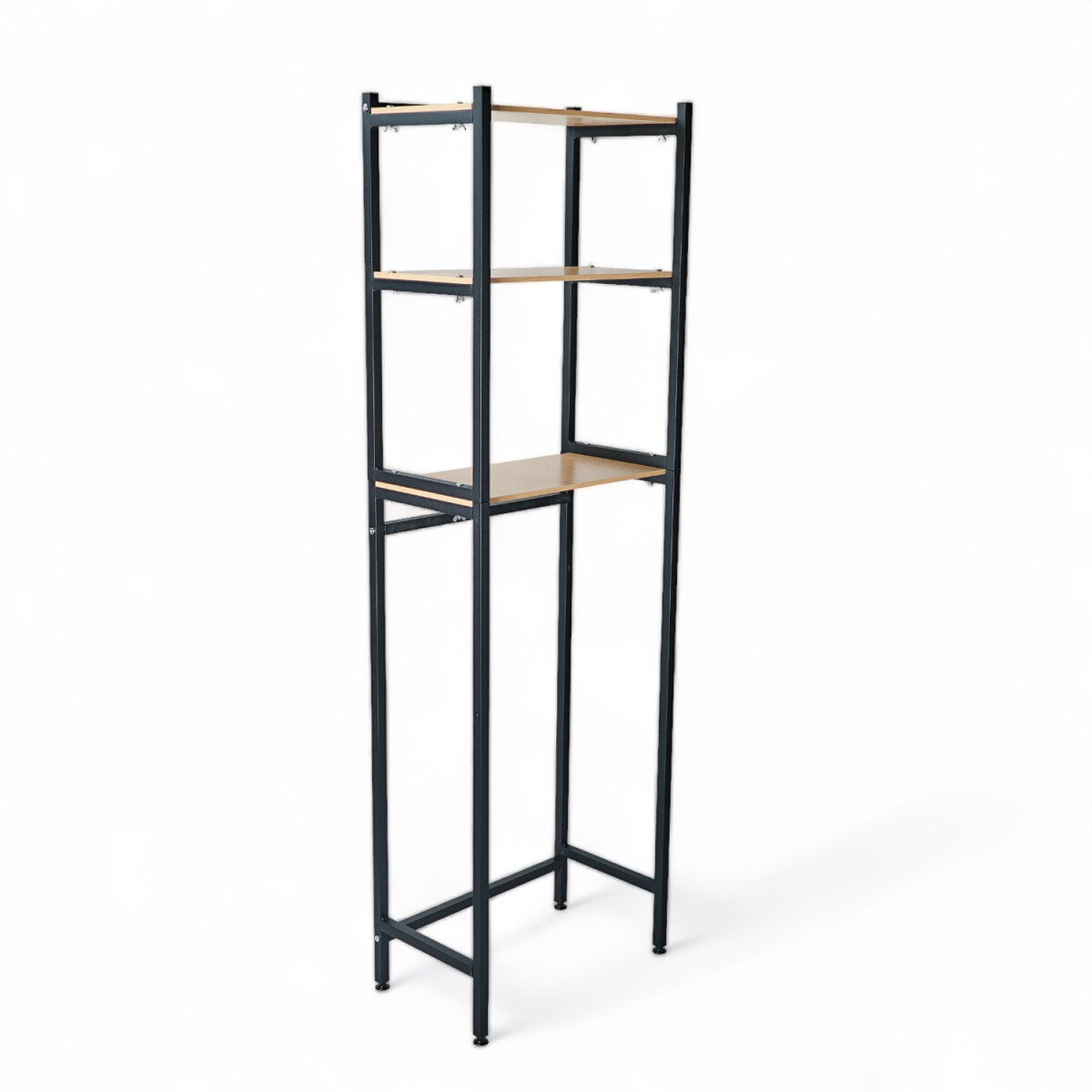 Mueble Hierro y Madera Organizador Rack baño sobre inodoro 