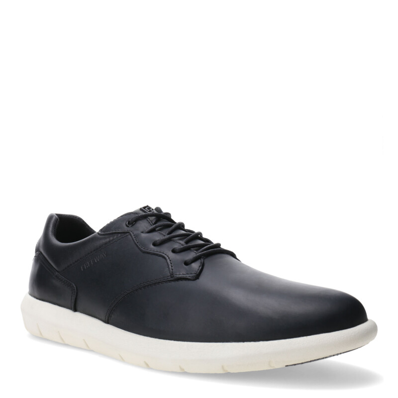Zapato de Hombre Freeway Casual Negro (Cuero Graso)
