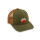 Gorro Martha Alerces Trucker Hat Verde y marrón