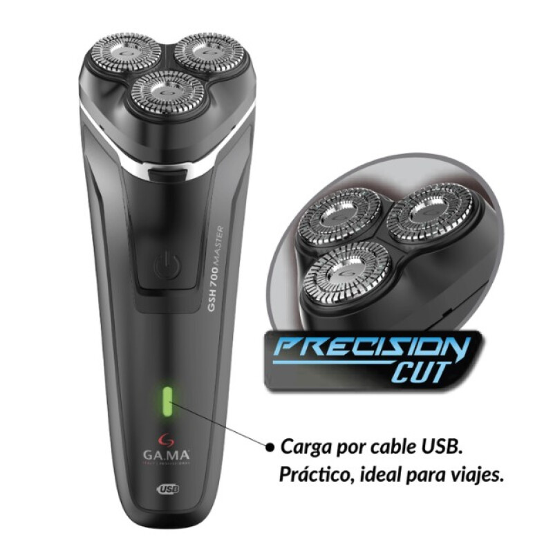 Afeitadora GA.MA Italy SH 700 Master USB Recargable Afeitadora GA.MA Italy SH 700 Master USB Recargable