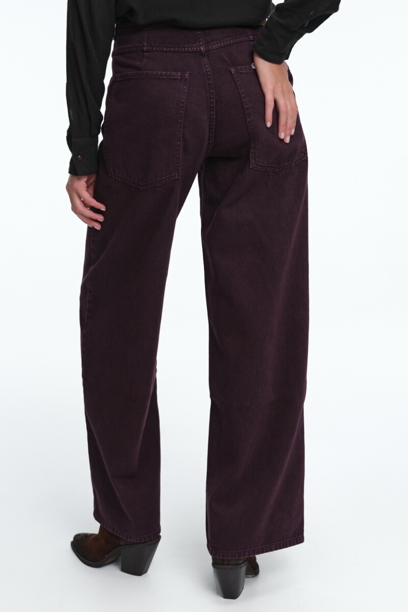 PANT ANCHO Bordo