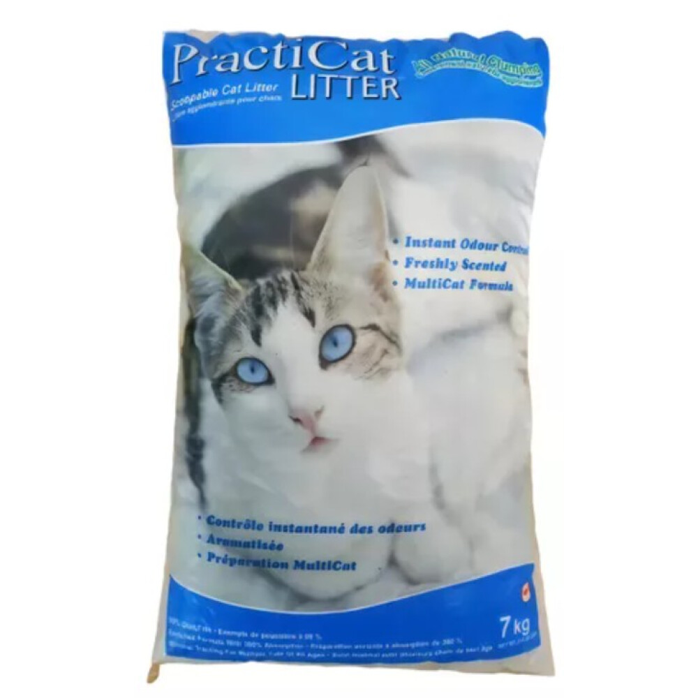 PRACTICAT CAT LITTER X 7 KGS PRACTICAT CAT LITTER X 7 KGS