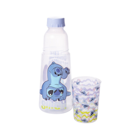 Botella con Vaso Stitch 960 ml U