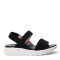 Sandalias de Mujer Lady Confort VITRE con tiras Negro