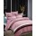Manta Cotton Flor Glamour 1 plaza sommier 1.55 x 2.25mts con porta almohadas y almohadón 763