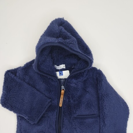 Campera sherpa bebé azul Campera sherpa bebé azul