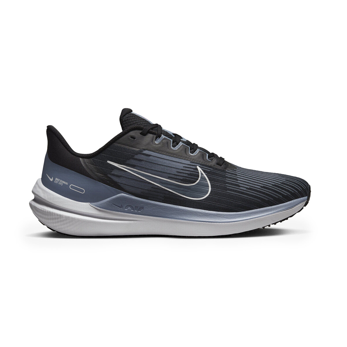 NIKE AIR WINFLO 9 - Black & Lila 