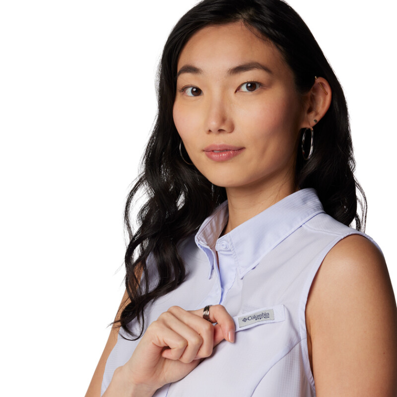 Camisa Tamiami SL Mujer Snowdrift