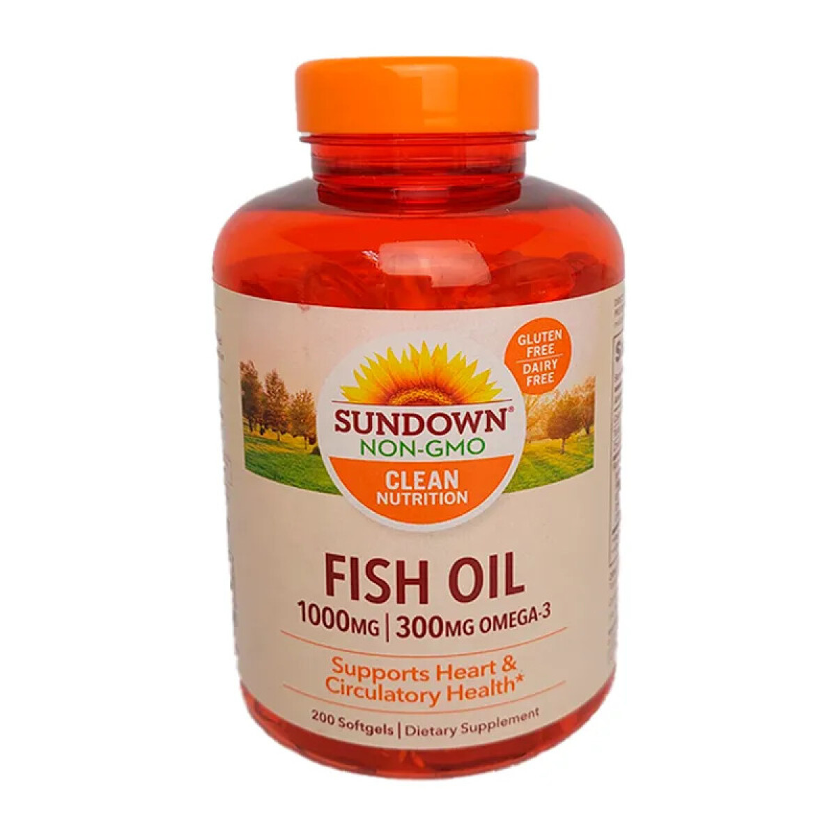 FISH OIL 1000 MG. SUNDOWN FR. X 200 CÁPS 
