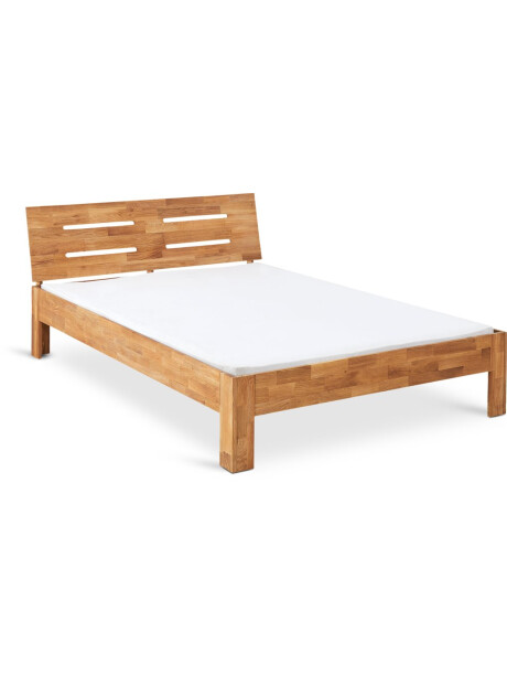 Estructura cama OLSKER 2 Plazas 140x190 roble claro Estructura cama OLSKER 2 Plazas 140x190 roble claro