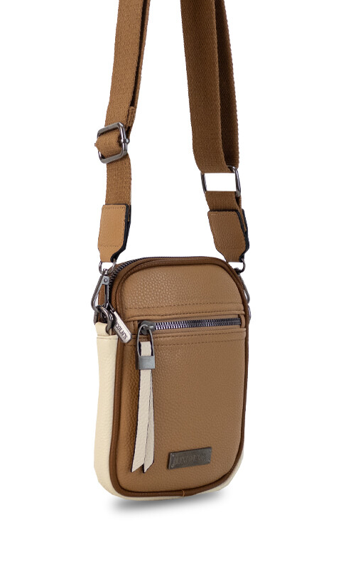 PHONEBAG / PORTA CELULAR GIONA DULCE DE LECHE MANTECA Y COCOA