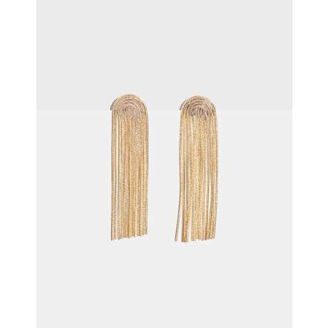 Aros De Cadenas Dorado