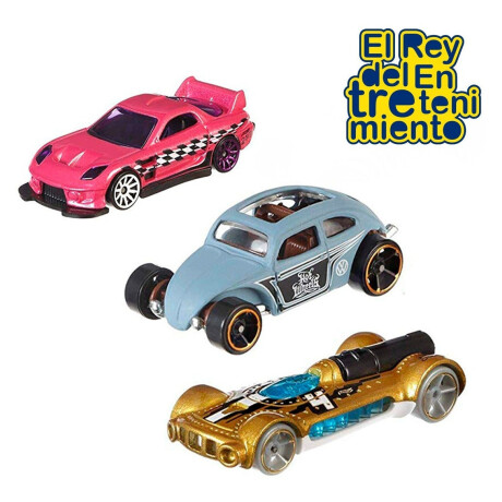Hot Wheels Pack De 10 Autos Originales Mab54886