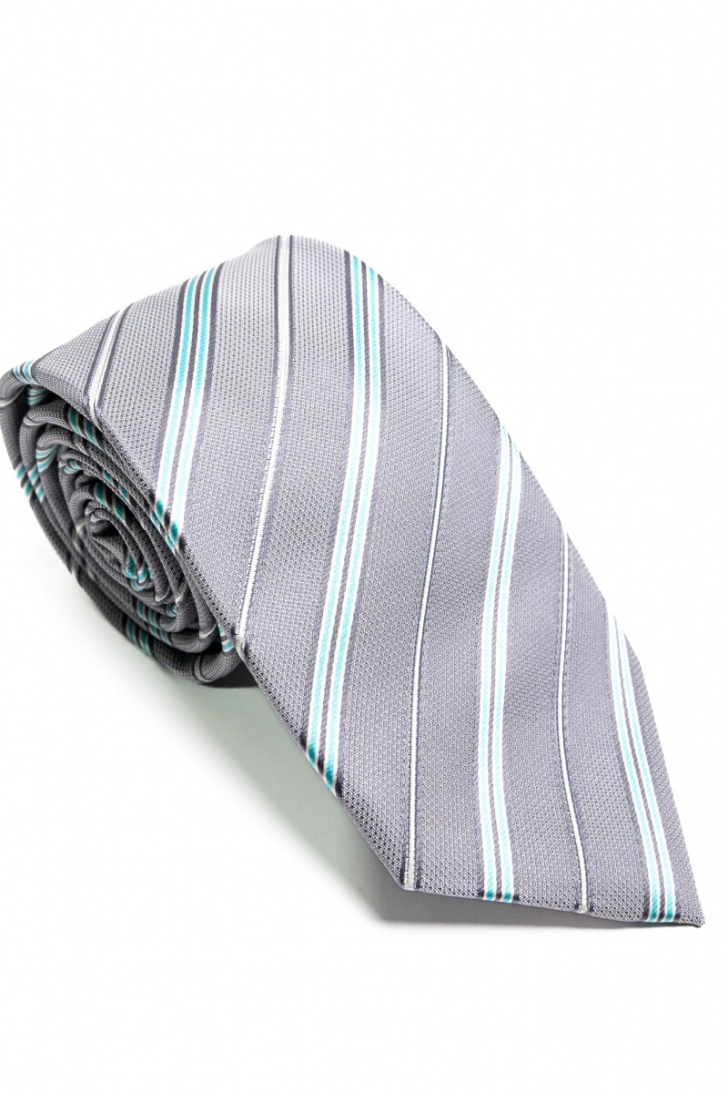 Corbata 8 cm RAYA GRIS