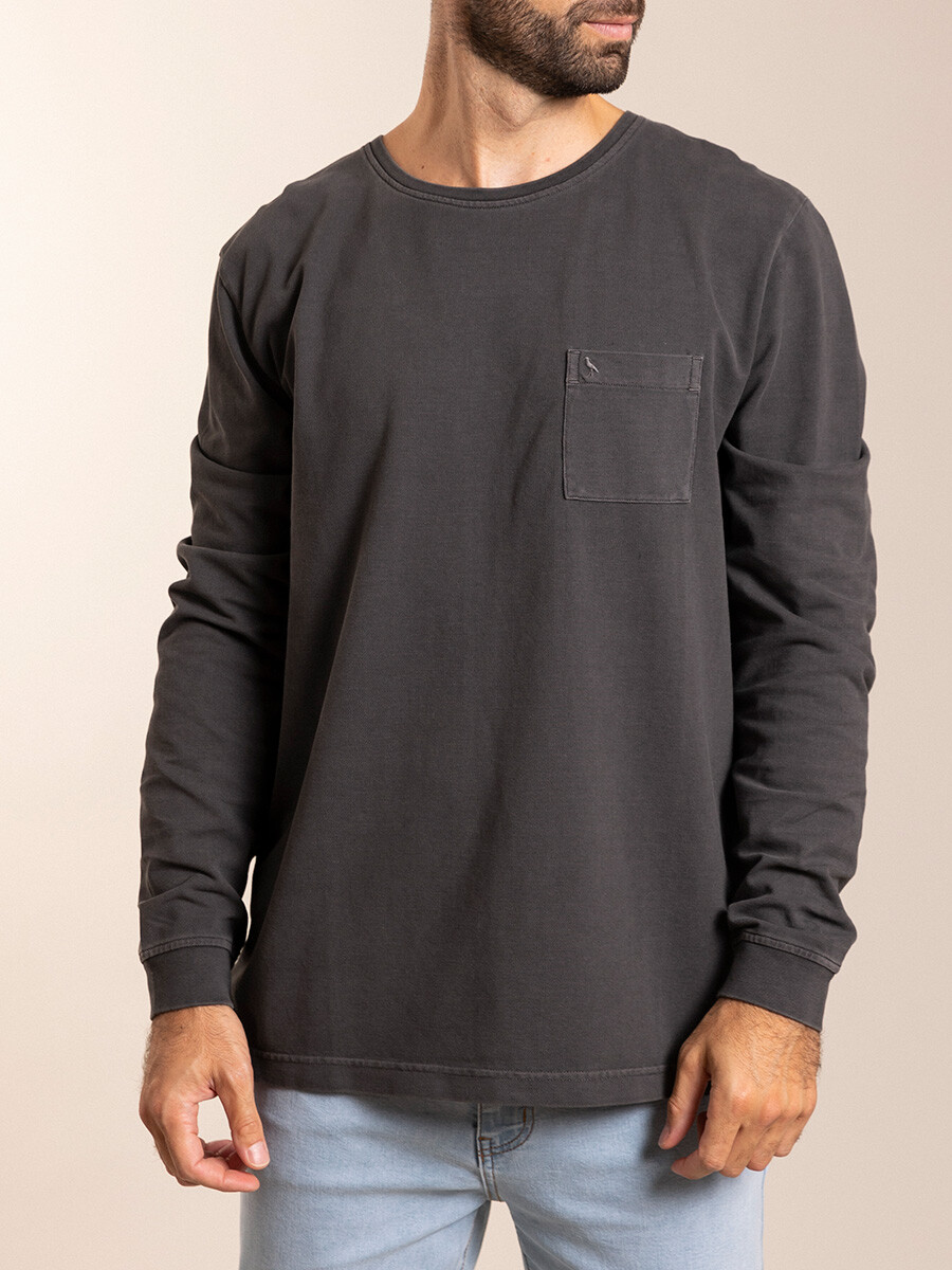 T-SHIRT KANUT POLANCO - Grafito 