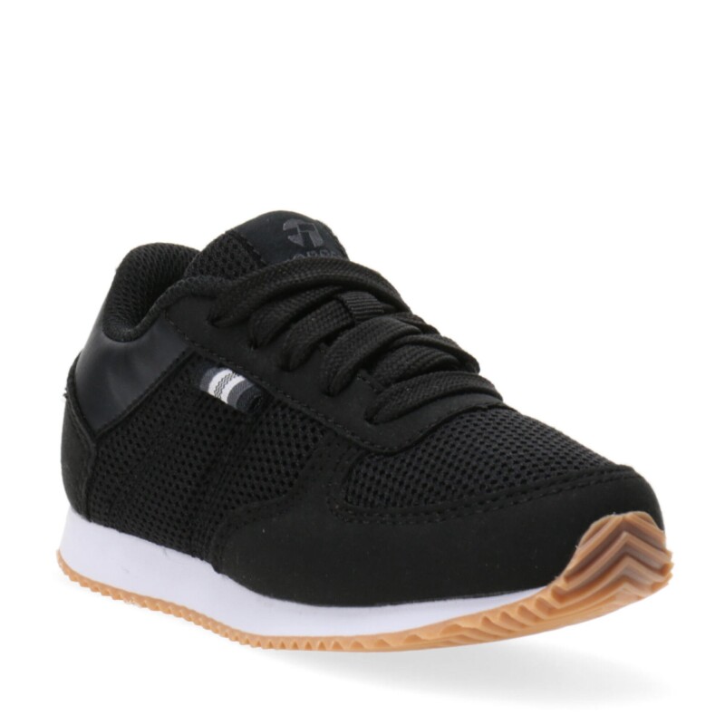 Championes Infantiles Topper T350 Mesh Negro - Gris