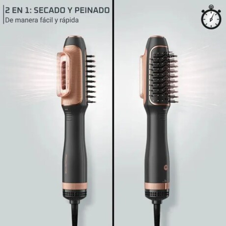 Secador y cepillo de pelo Rowenta profesional | 2 En 1 | Color negro. Secador y cepillo de pelo Rowenta profesional | 2 En 1 | Color negro.