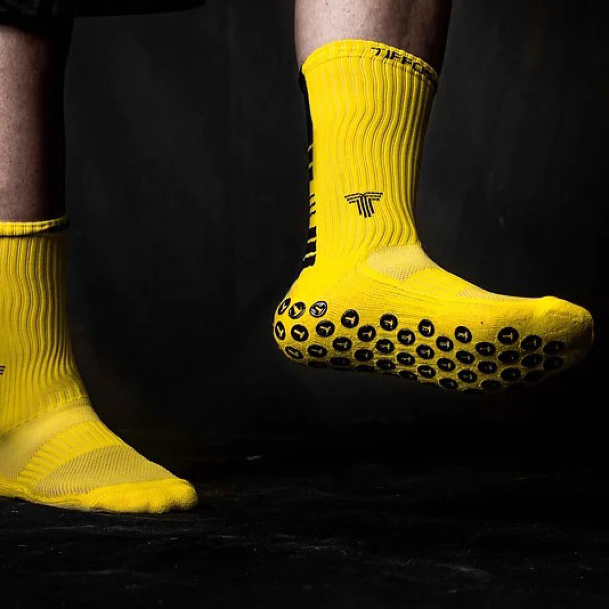 Medias Unisex Tiffosi Media Antideslizante Tiffosi - Amarillo 