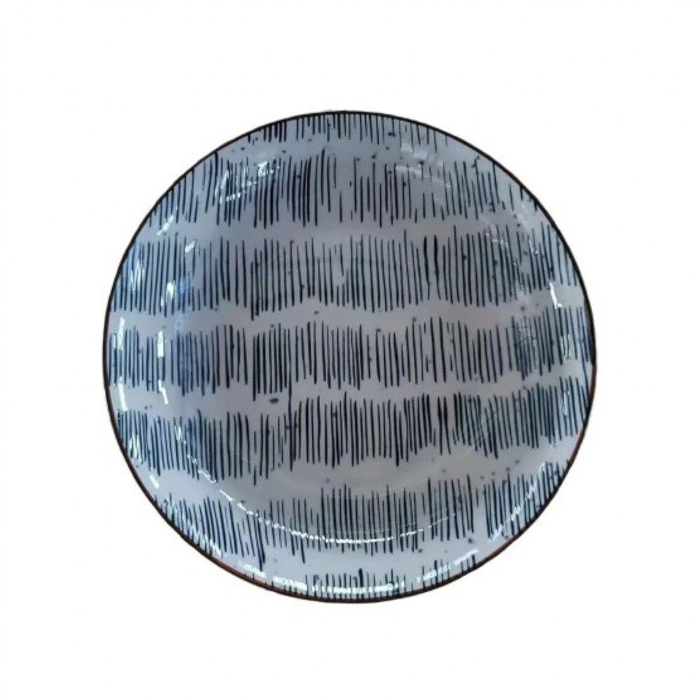 Plato Hondo - Rayado Azul Plato Hondo - Rayado Azul