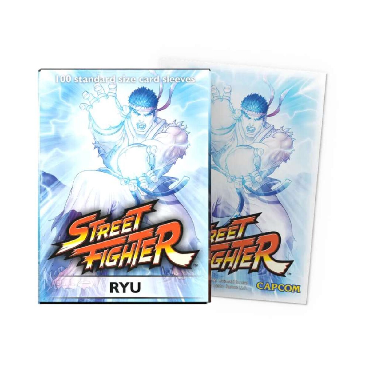 Dragon Shield: 100 Standard Sleeves - Street Fighter Ryu 