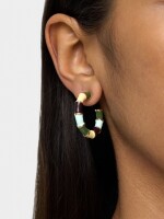 Aros Esmaltados multicolor