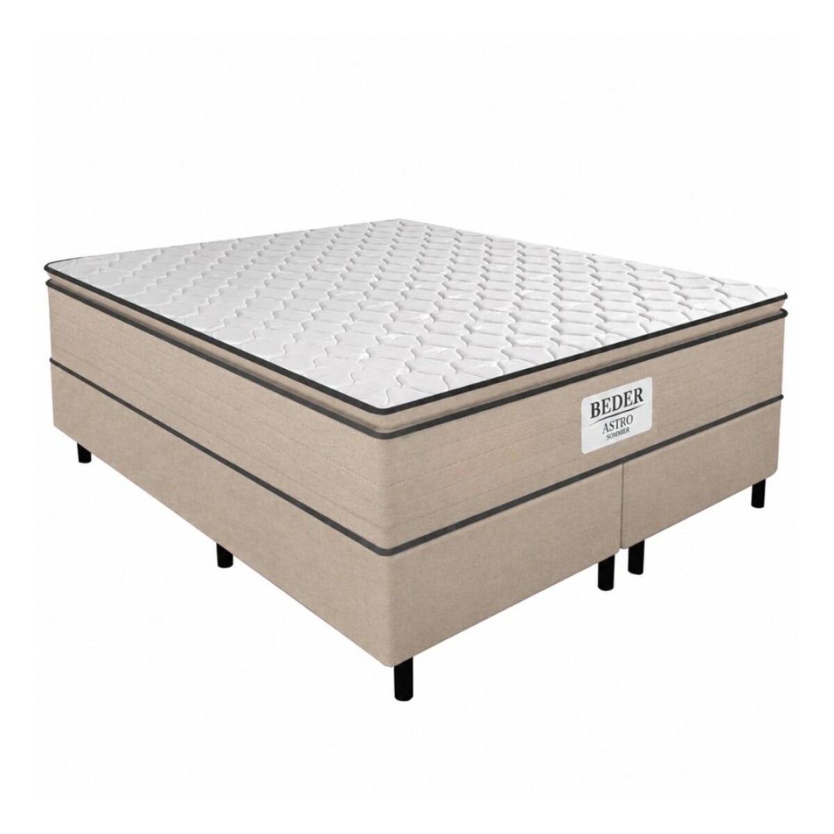 Sommier Beder Astro 2,00 x 2,00 (Base + Colchón) 