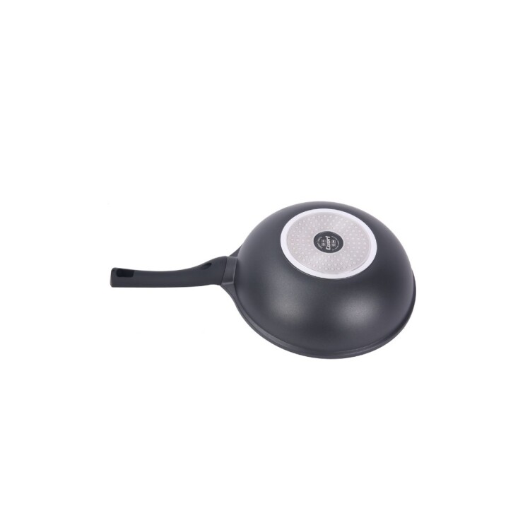 SARTEN WOK CON TAPA CUORI NERO 28CM NEGRO