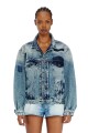 Chaqueta Denim Para Unisex D-Denver-S2 Azul Medio