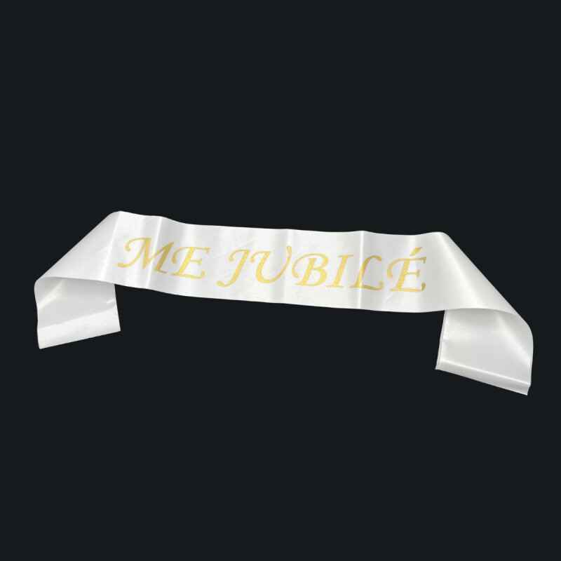 Banda "Me Jubile" Blanca