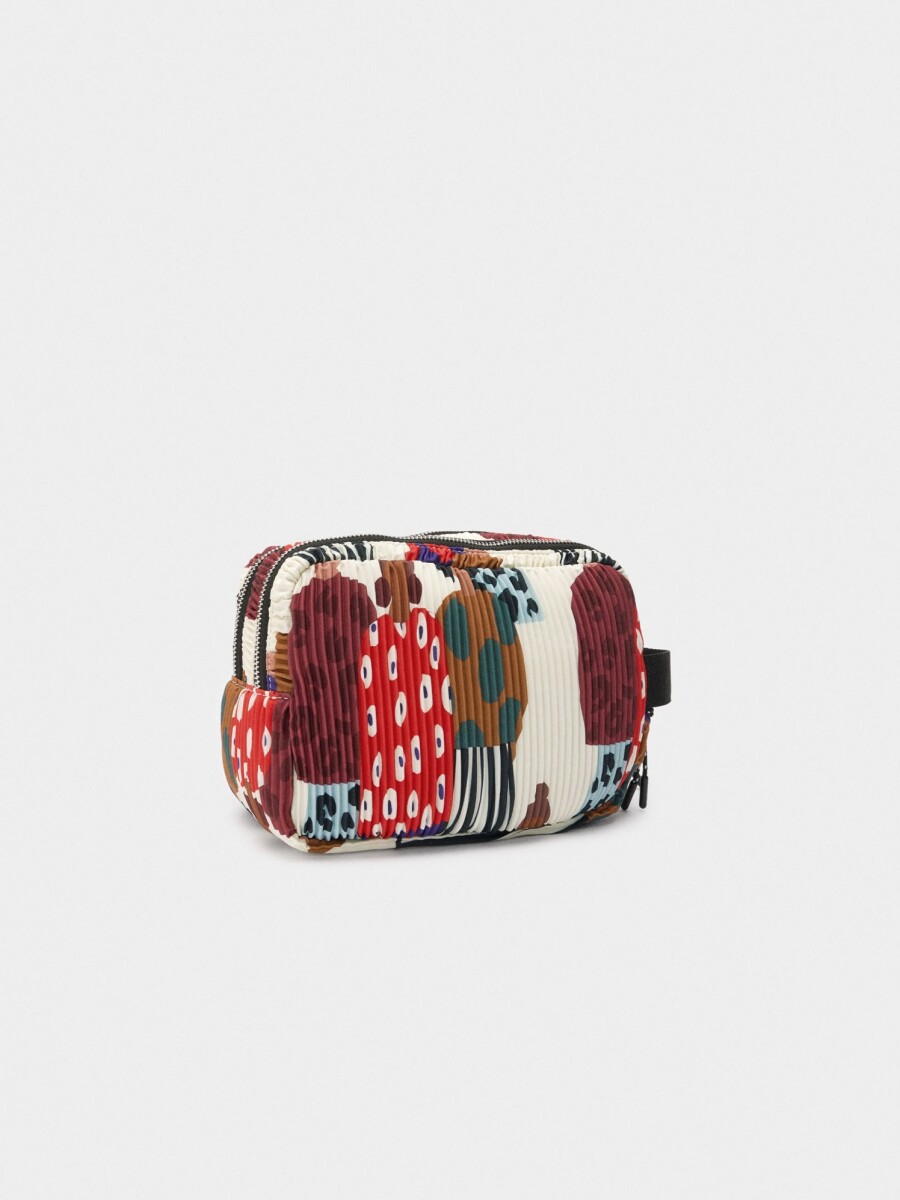 Neceser Estampado De Nylon multicolor