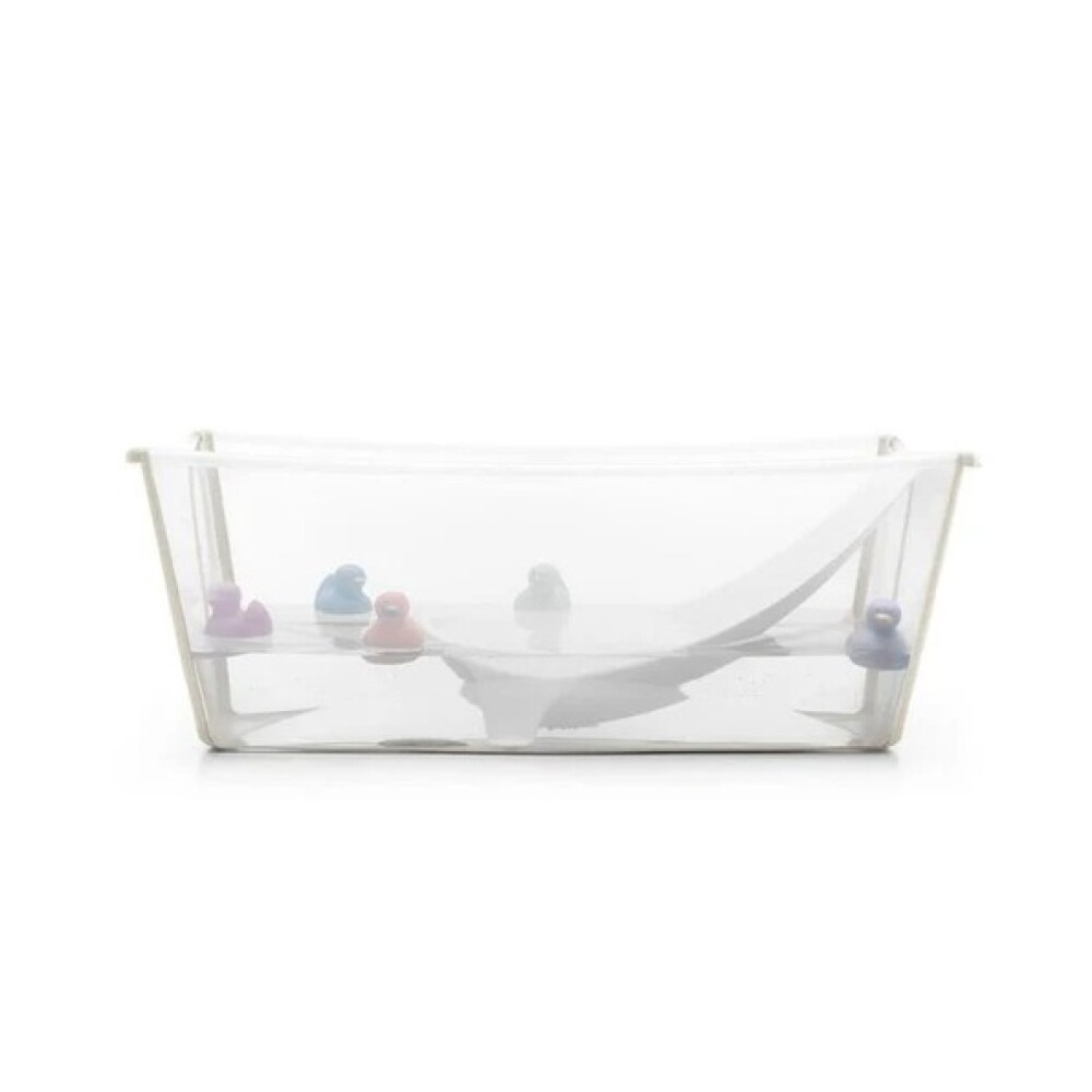 Baño Stokke flexibath set c reposera transparente beige