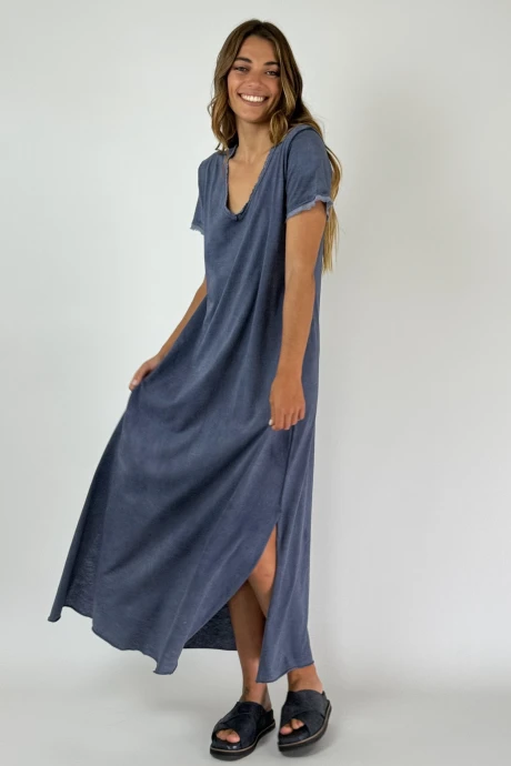 VESTIDO ANIK azul l/xl