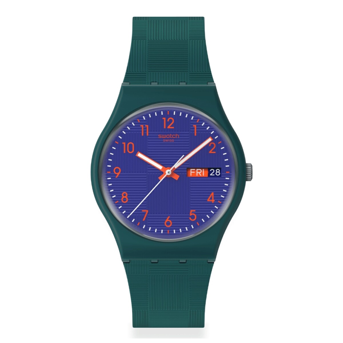 Reloj Swatch SO28N706 Pattern Formation de Silicona - Verde 