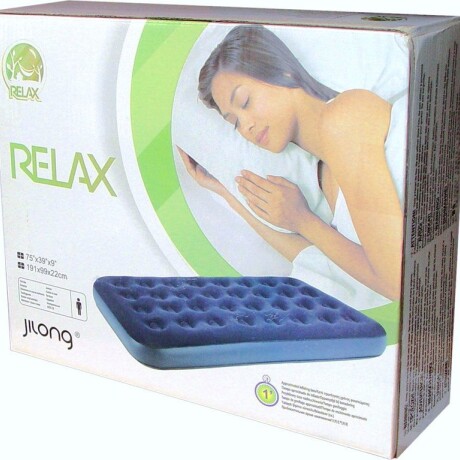 Colchón Jilong 1. 1/2 Pza Azul JL0203 Colchón Jilong 1. 1/2 Pza Azul JL0203