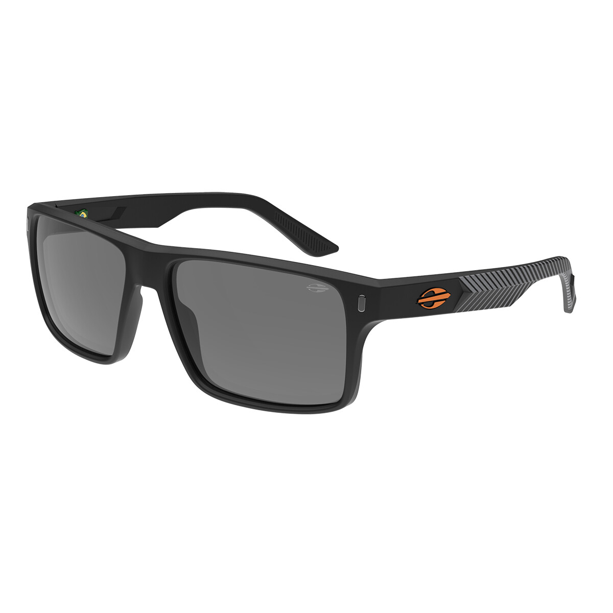 Mormaii San Juan - Negro con detalle naranja 