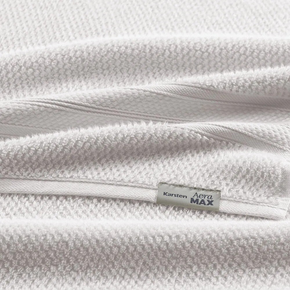 Toalla De Baño 80 x 150 Nuvia 100% Algodón - Karsten Blanco